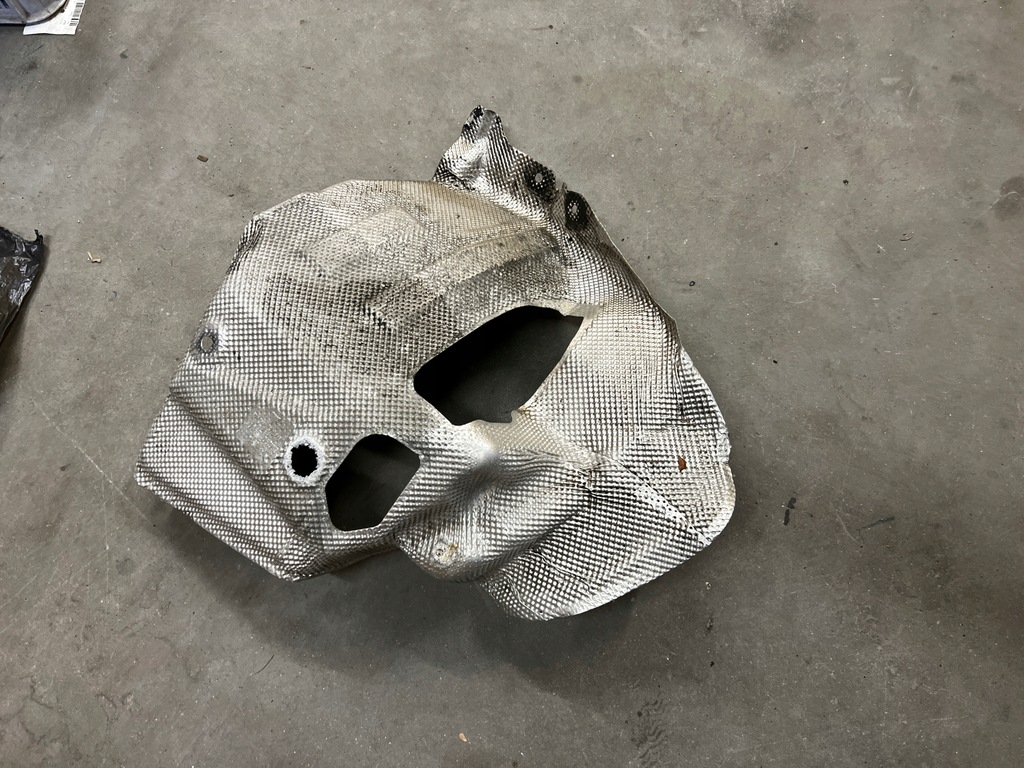 фото №1, Лист захист корпус теплова porsche panamera 970 i