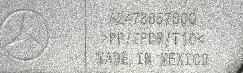 фото №11, Mercedes glb x247 спойлер молдинг бампера перед a2478857800