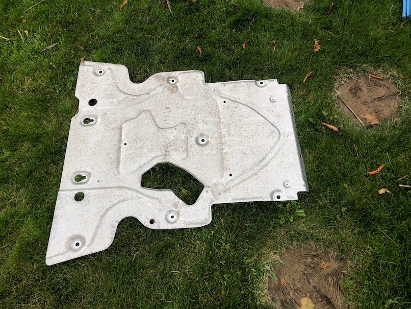 фото №1, Range rover sport l494 плита защита pod двигатель