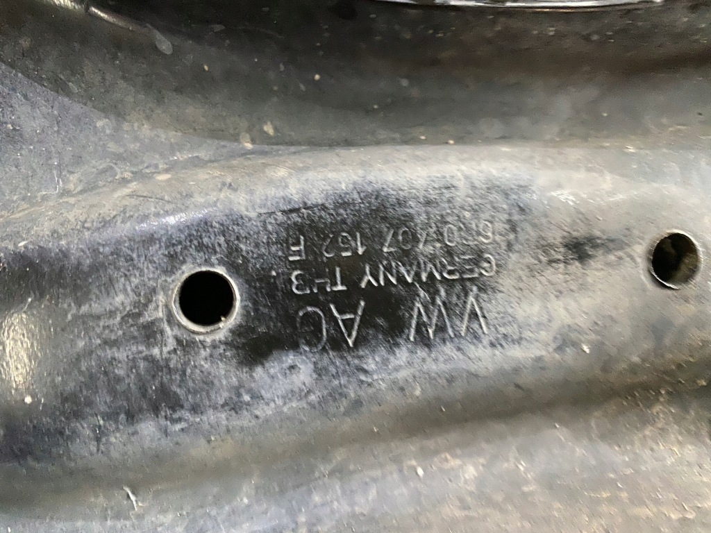 фото №2, 87 skoda rapid важіль передній правий 6r0407152f