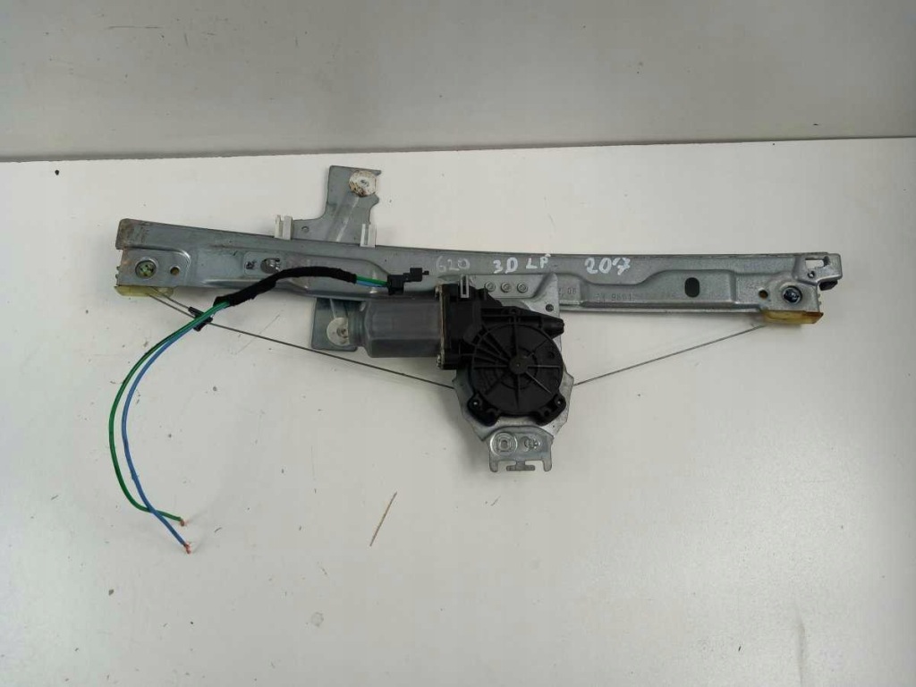 фото №1, Peugeot 207 i hb 3 дверь механизм подъемник стекло перед левый