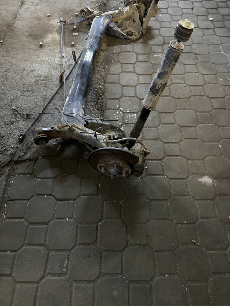 фото №5, Oś балка підвіска задня honda jazz iii 08-15