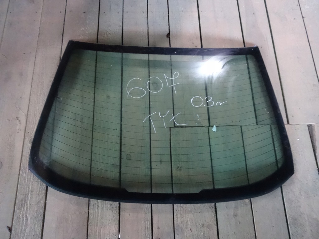 фото №1, Peugeot 607 03' стекло задняя задняя