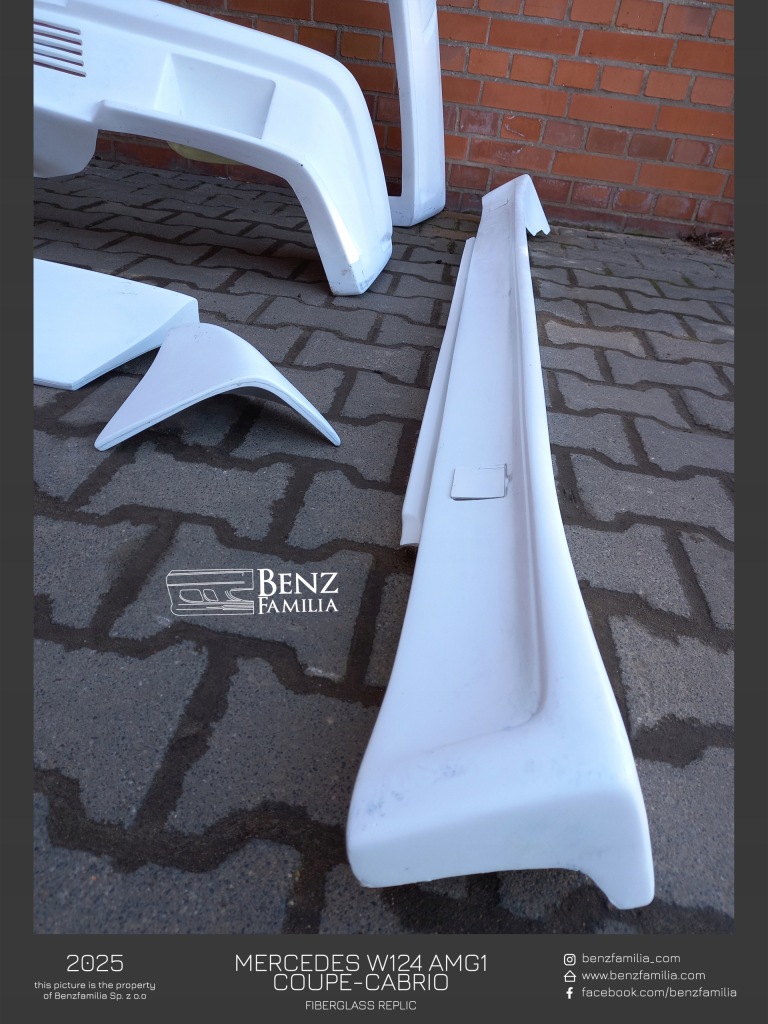 Mercedes w124 c124 amg1 coupe/cabrio pakiet/bodykit replika Недорого