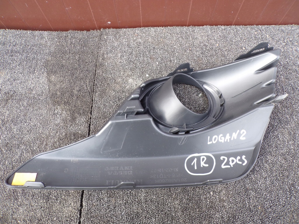 фото №2, Рамка противотуманной фары левая 261a38260r logan sandero ii