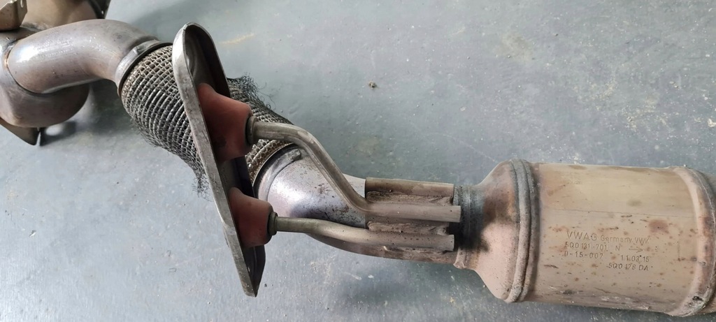 фото №6, S3 8v sedan a3 труба выхлопная катализатор 2.0 tfsi 5q0131701n 5q0131690d