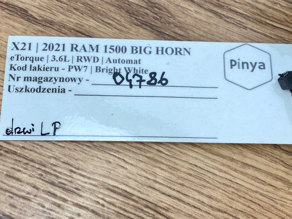 фото №6, Моторчик стекло дверь левый перед dodge ram 1500 2019+