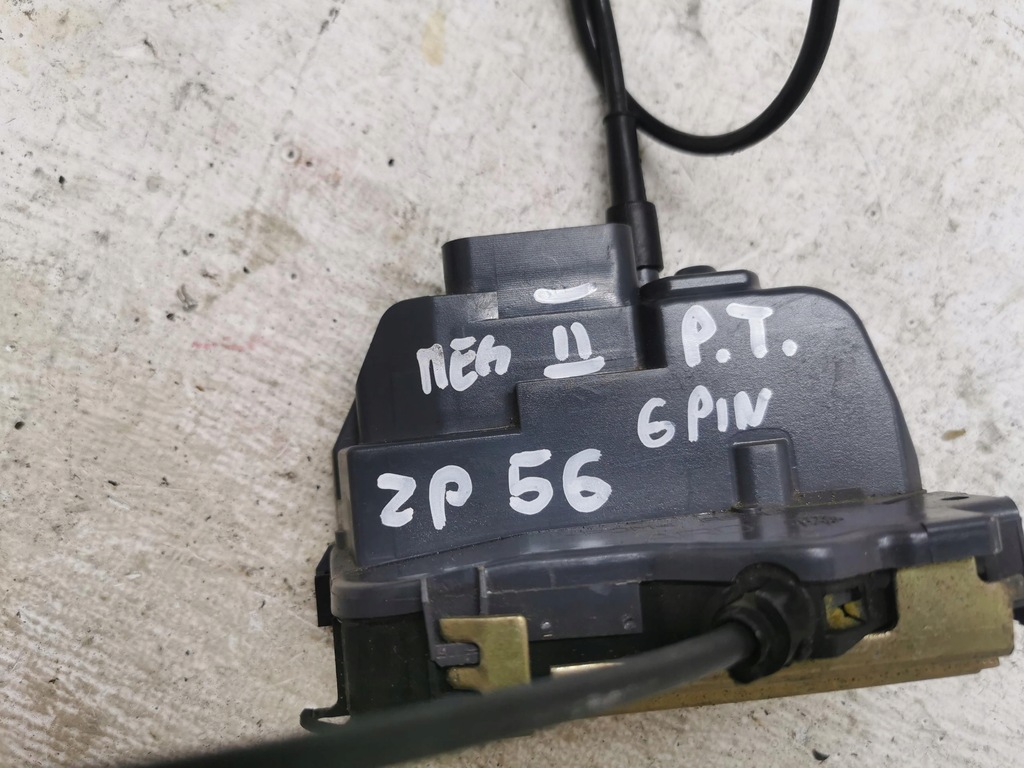 фото №3, Замок дверь правый задняя renault megane ii 6pin