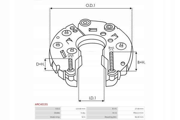 фото №3, Выпрямитель, генератор as-pl arc4015s