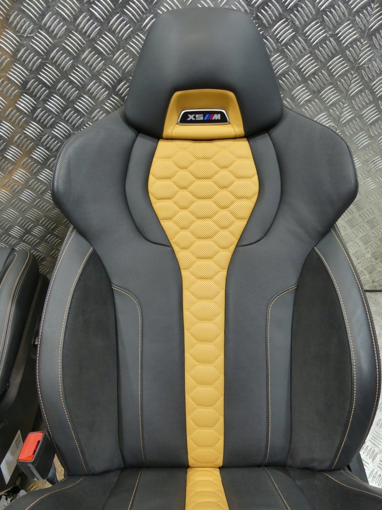 фото №16, Bmw f95 x5m g05 x5 оббивка сидіння заднє сидіння обшивки накладки harman