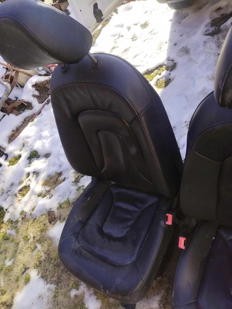 фото №14, Сидіння комплект audi a4 b8 sedan шкіра x