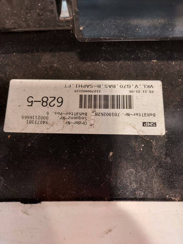 фото №15, Bmw 7 g70 i7 бампер перед передний basic black sapphire 475 eu