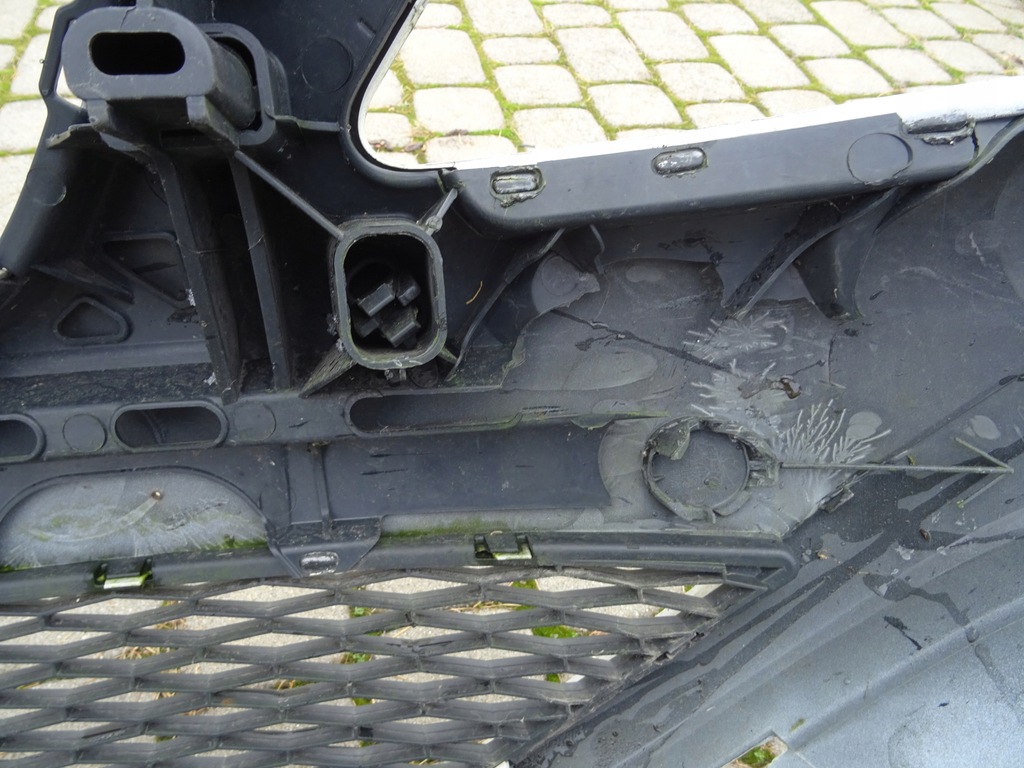 фото №7, Seat ibiza iv 08-12 бампер передний белый спойлер