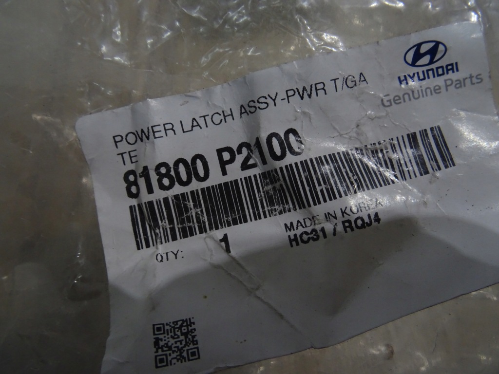 фото №9, Kia sorento iv 4 20r.- замок крышки задняя задний 81800-p2100 llu