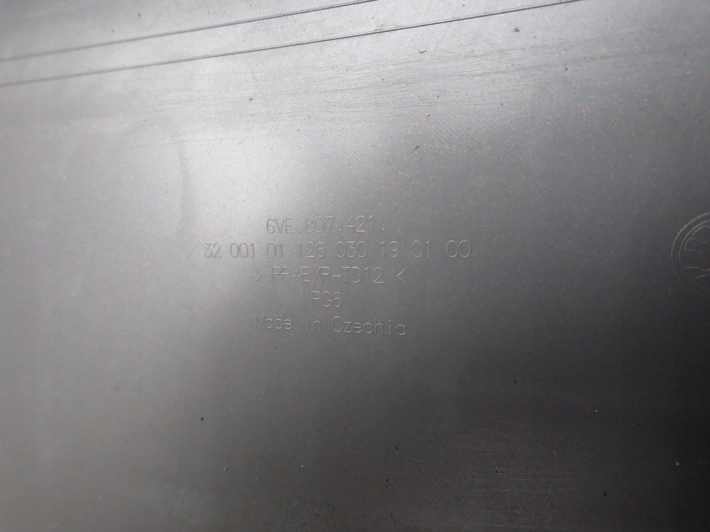 фото №11, Skoda fabia iv 4 hb monte carlo 21- бампер задняя задний 6xpdc