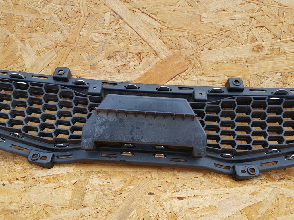 фото №9, Kia picanto ii 11- решётка радиатора решётка радиатора решётка бампера перед хром 86580-1y000