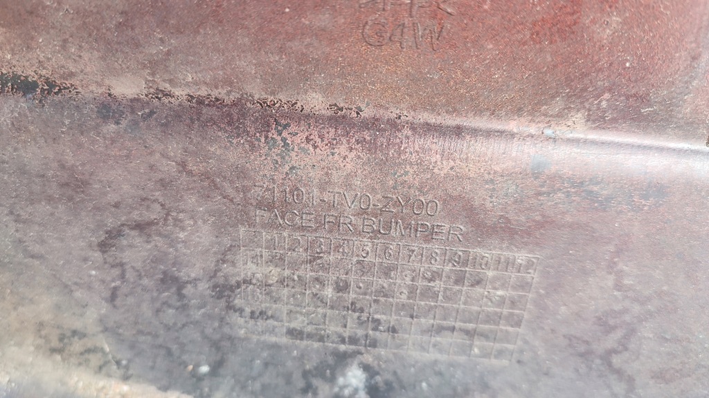 фото №10, Бампер перед honda civic ix do ремонт