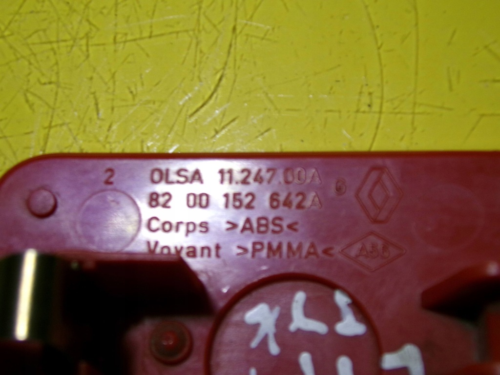 фото №6, Лівий відбивач заднього бампера renault scénic ii jm0/1_ 8200152642a 1.6l