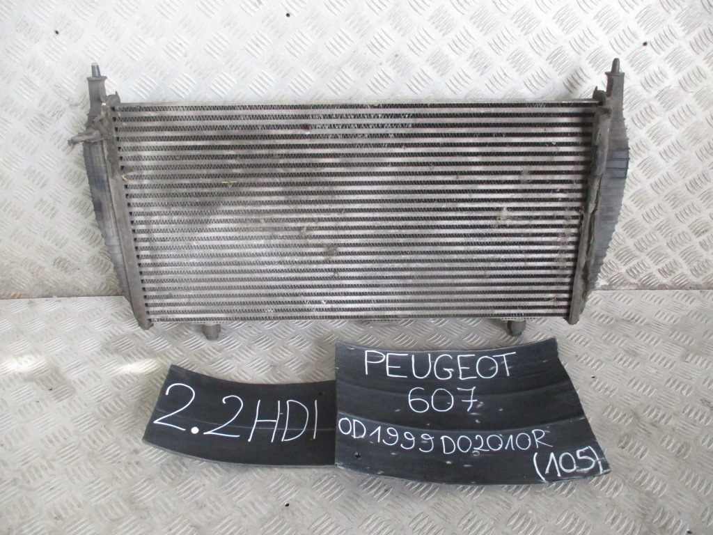 Радиатор воды peugeot 607 99-10 рестайлинг  e2rc Недорого