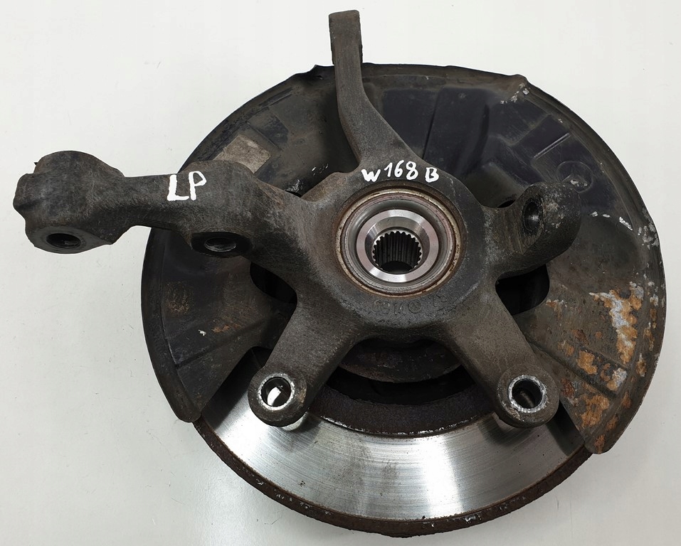 фото №2, Ступица поворотный кулак левый перед mercedes w168 1.4 8v