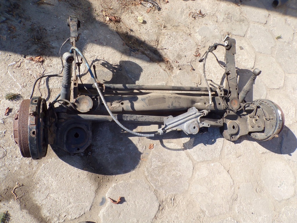 фото №14, Oś балка задняя подвеска peugeot expert ii тормозные барабаны