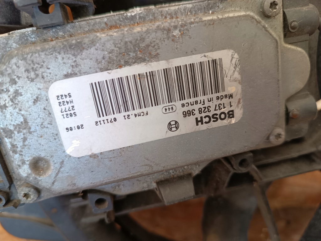 фото №9, Вентилятор радиатора ford focus mk2 1.6 tdci 3135103743