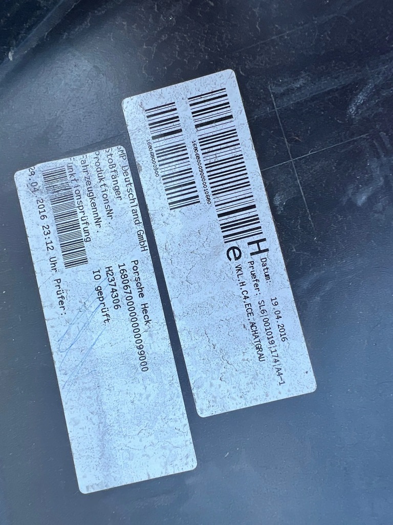 фото №11, Porsche carrera 911 991 2014 бампер задний задняя