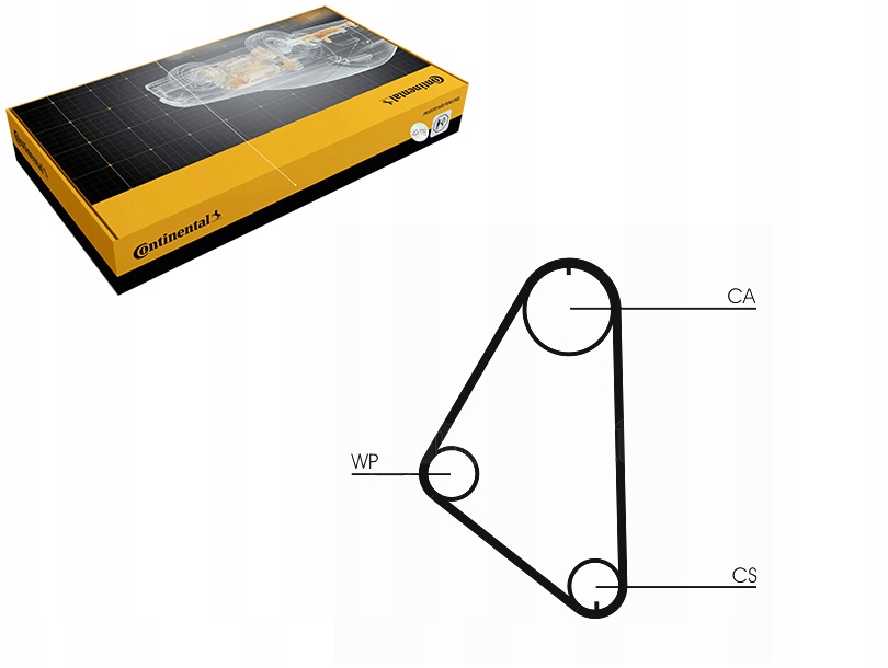 фото №1, Ремень распределительного вала opel ascona c corsa a kadett e kadett e combo vectra a
