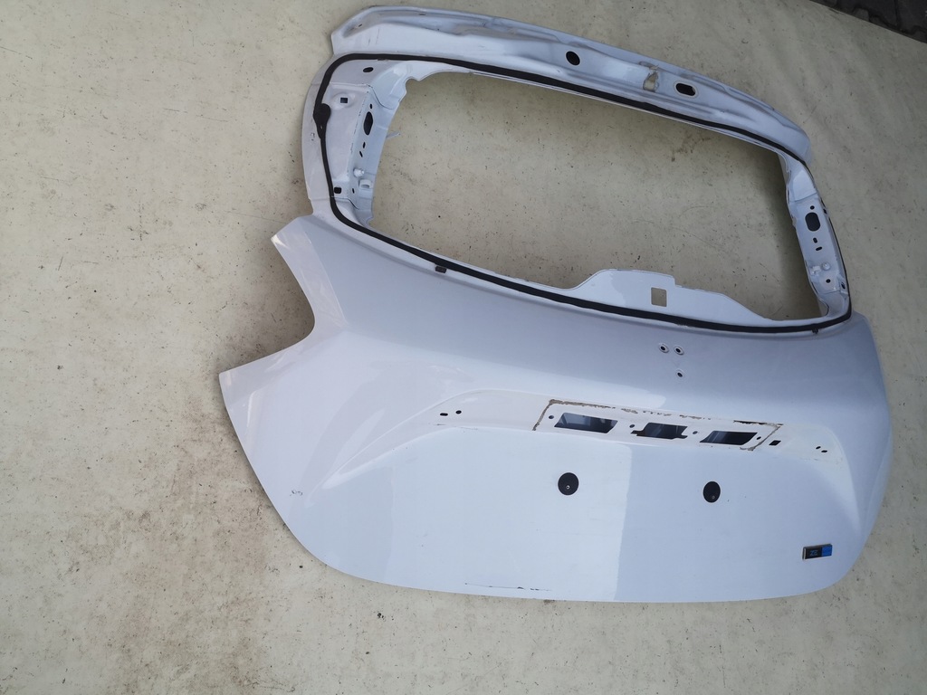 фото №4, Кришка багажника багажника задня задня renault zoe білий