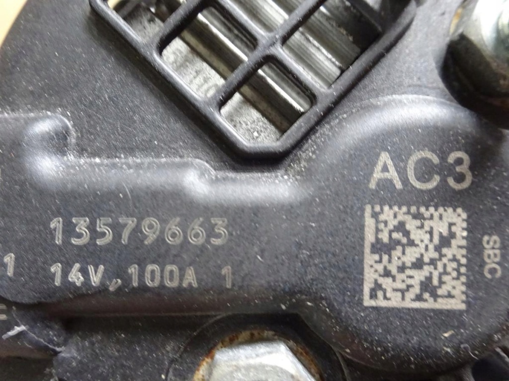 Генератор opel adam 1,2 1,4 xer 6pk 100a 21tyskm оригинал!!! Недорого