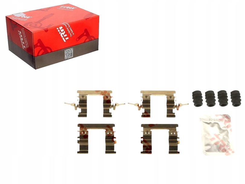 фото №1, Trw набор монтажный тормозных колодок mercedes cls c219 s