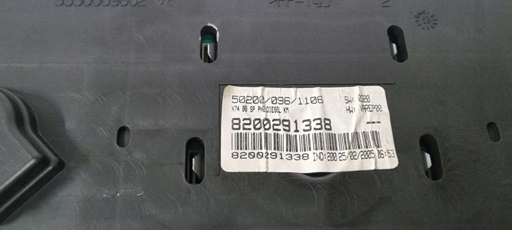 фото №4, Лічильник прилади renault laguna ii lift 2.2 dci