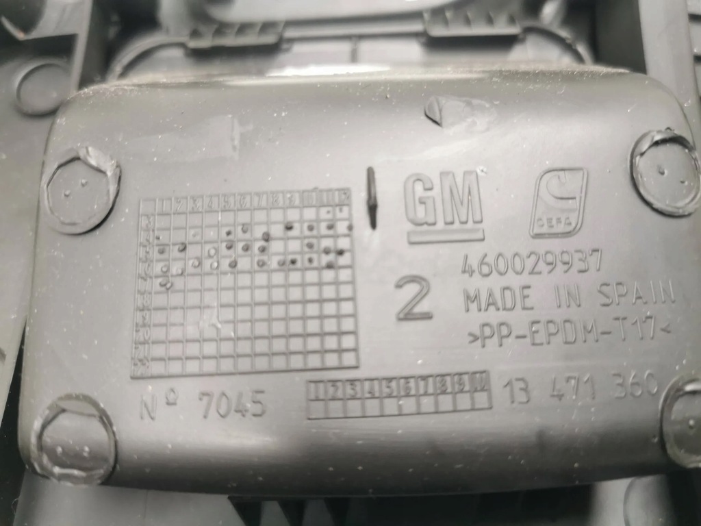 фото №6, Opel corsa e захист бардачок панелі консолі водія 13471360