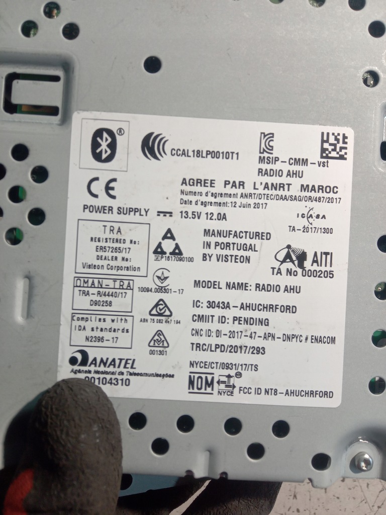 фото №10, Ford tourneo connect mk2 lift радио kt1t-18d832-bt