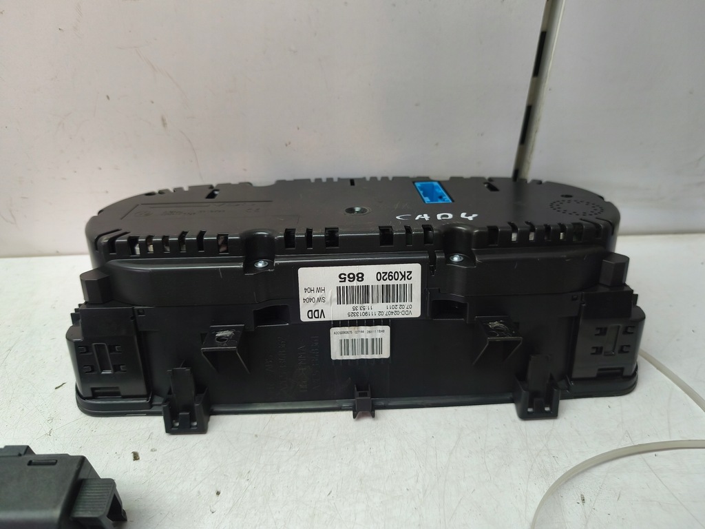 фото №7, Caddy 2k lift 10-15 набор стартовый счетчик бортовой компьютер модуль 1.2 tsi cbza