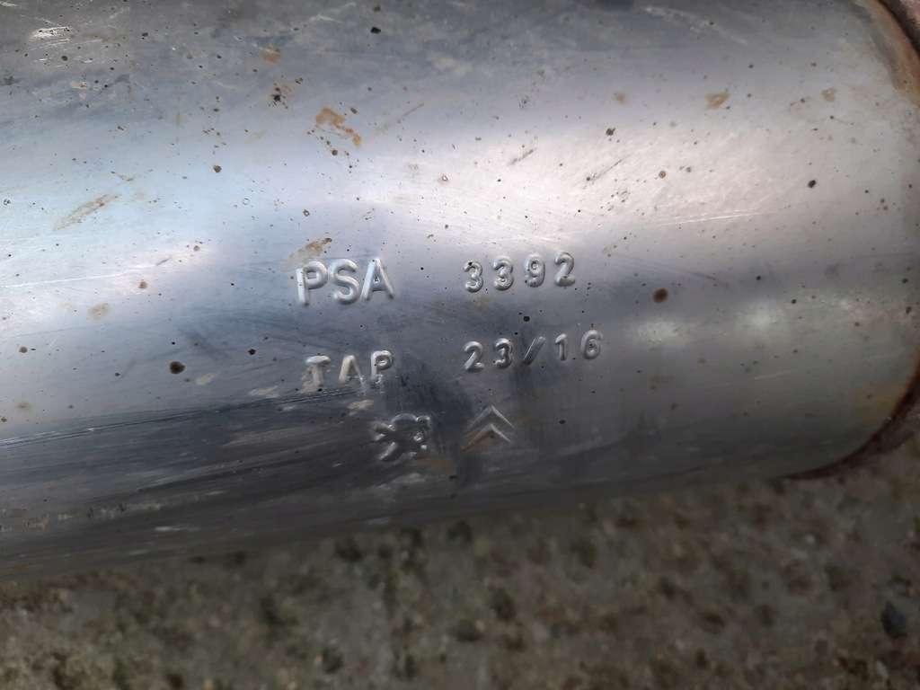 фото №7, Peugeot 308 ii t9 1.2 b гаситель труба выхлоп kpl.