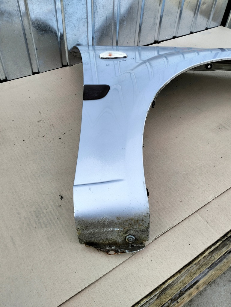 фото №10, Крыло правый перед kia rio ii lata 2005-2011 оригинал серебристый
