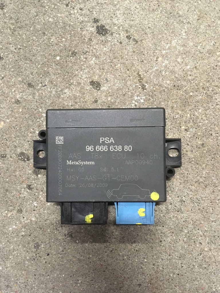 фото №1, Peugeot 5008 i модуль pdc парктроник 9666663880