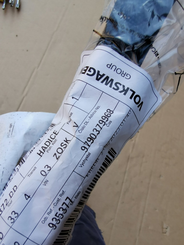 фото №6, Audi q7 4m шланг / wąż радіатора 4m0819372dd