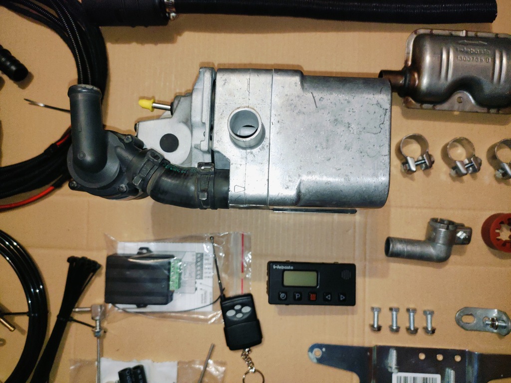 фото №5, Webasto thermo top c/zc 5/5,2w diesel/benzyna приборная панель + pilot