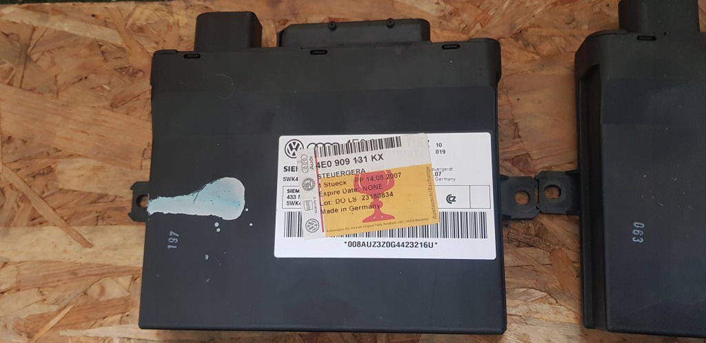 фото №1, Блок керування модуль kessy audi a8 d3 4e0909131k