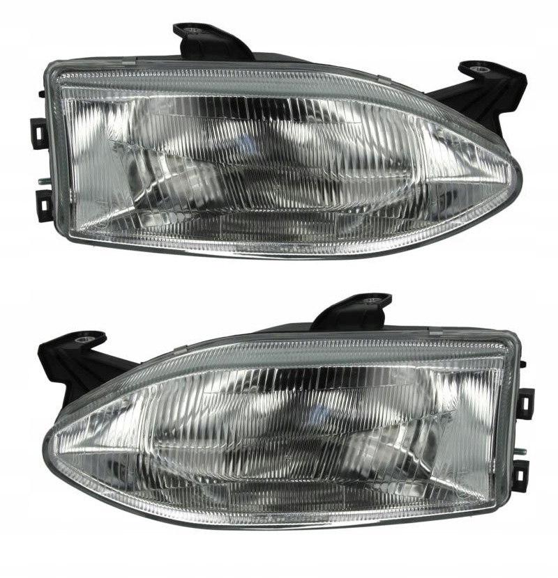 фото №1, Fiat palio siena комплект фары лампы передний