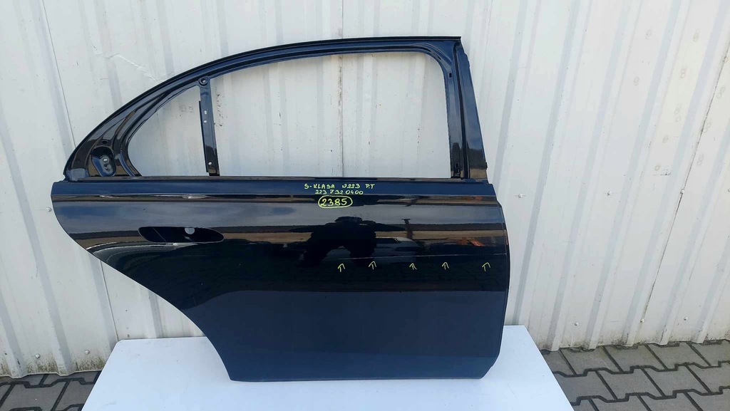 фото №1, Mercedes s klasa w223 дверь правое задняя задние 2385