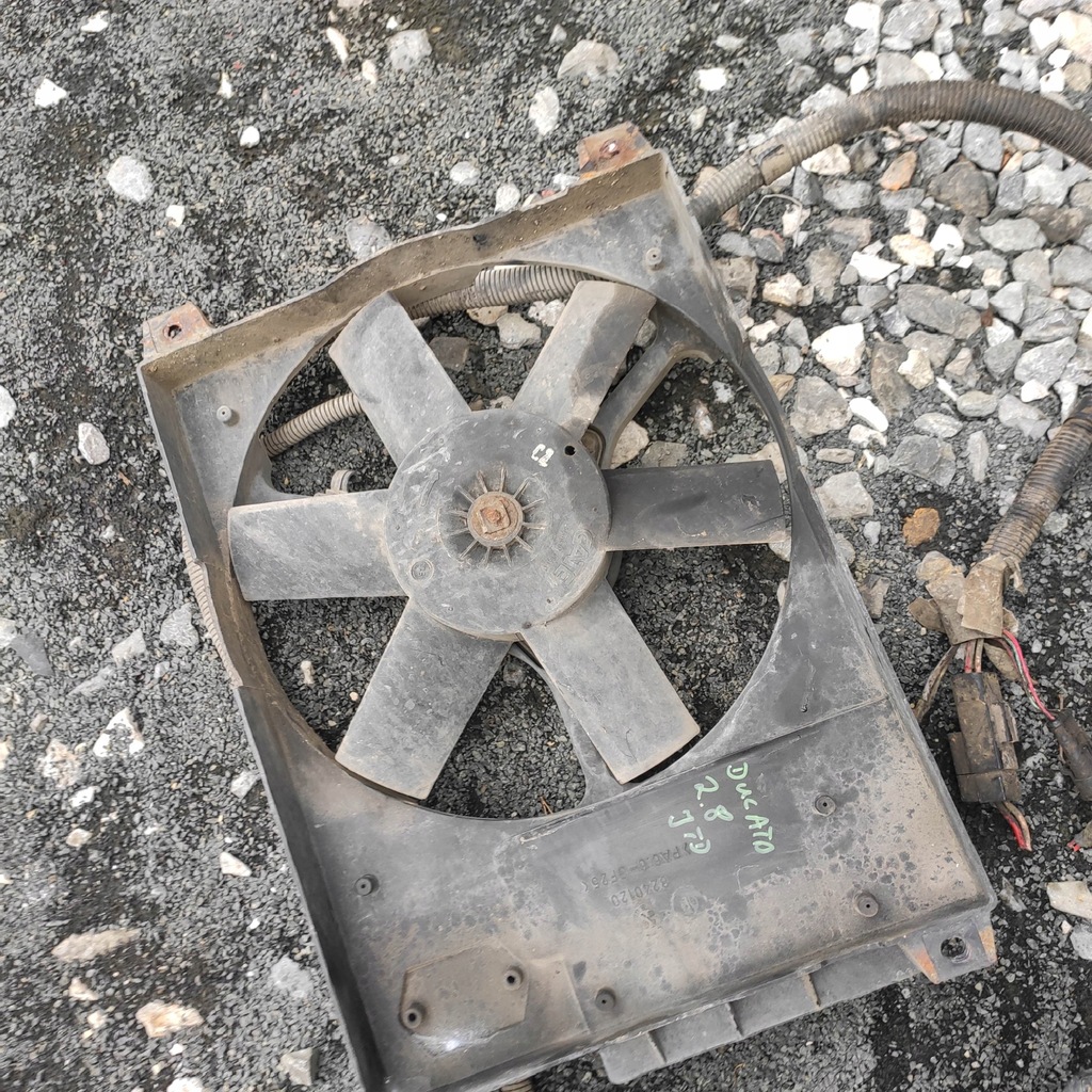 фото №8, Вентилятор вентилятор радіатора fiat ducato 2.8 jtd