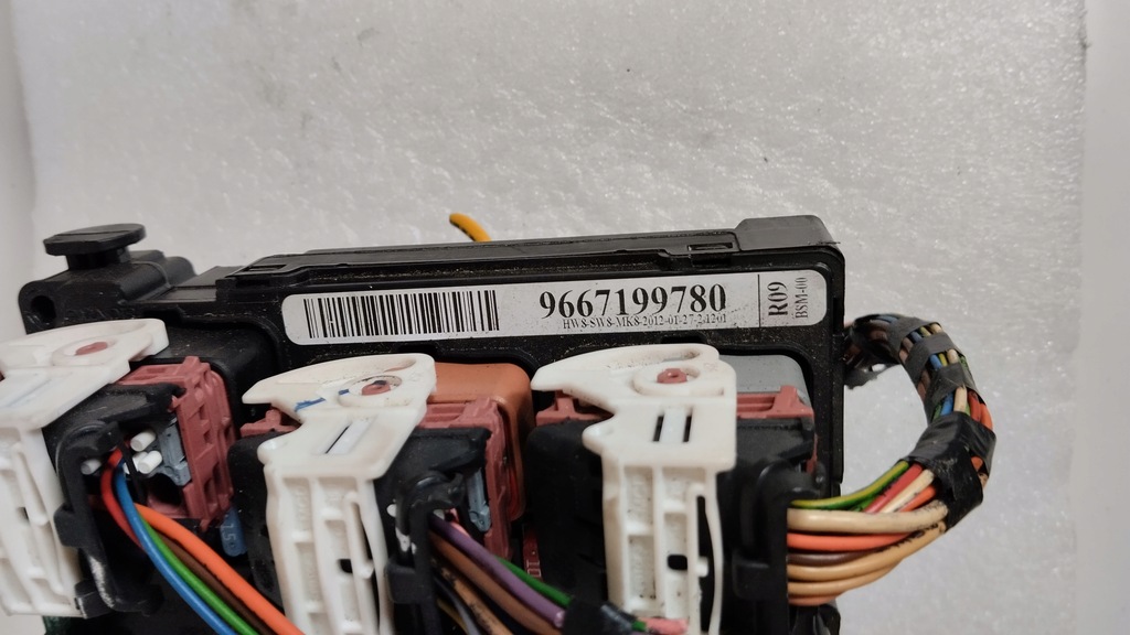 фото №4, Коробка предохранителей модуль bsm r09 peugeot citroen 9667199780