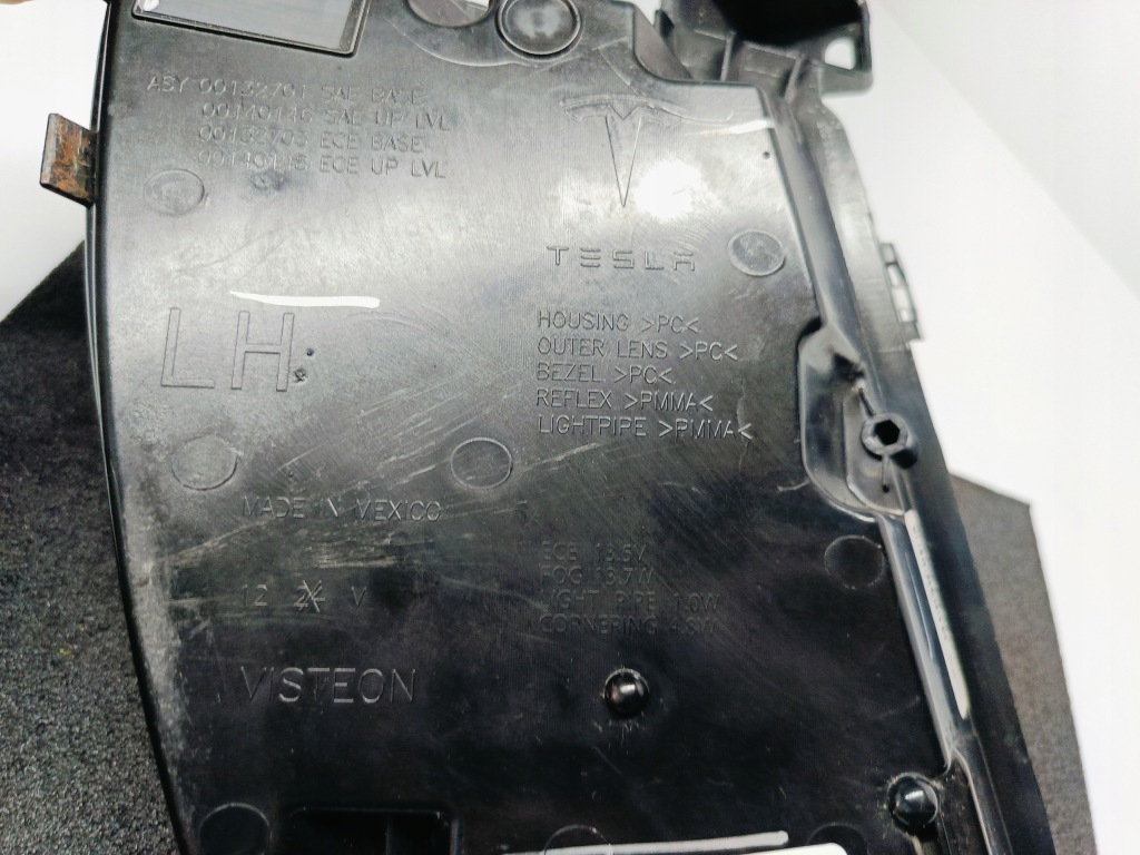 Tesla model s 12- противотуманная фара drl левый фара противотуманная led 600591500e Оригинал