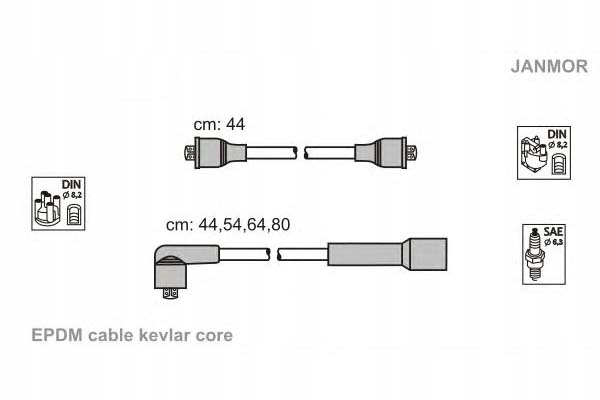 фото №2, Дроти запалювання kpl. seat janmor