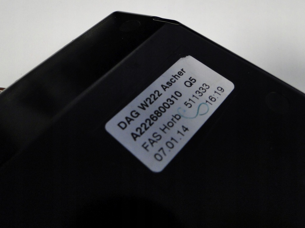 фото №8, Mercedes s klasa w222 222 przed liftem пепельница вкладка