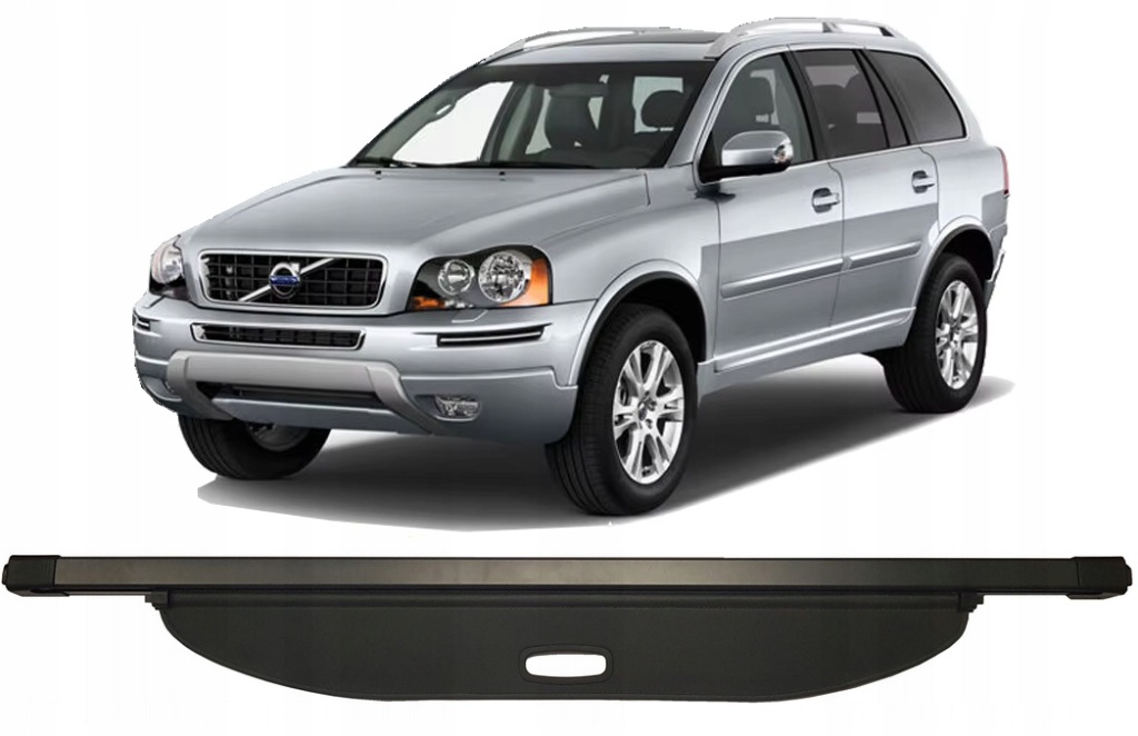 фото №1, Volvo xc90 i 2004-2014 шторка багажника czarna