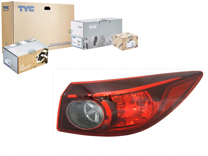 фото №1, Лампа задняя p mazda 3 bm sedan 09.13-02.17 tyc